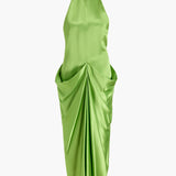 Khaite - Kent Dress in Absinthe