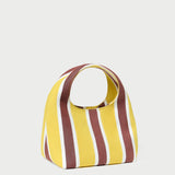 Loeffler Randall - Kenzie Yellow/Brown Stripe Mini Bag
