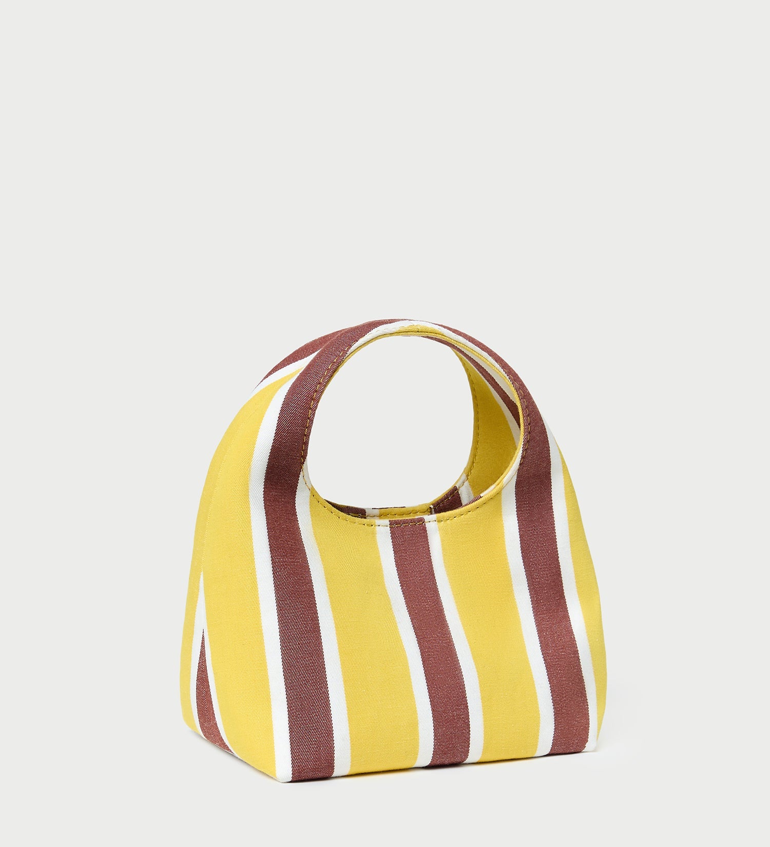 Loeffler Randall - Kenzie Yellow/Brown Stripe Mini Bag