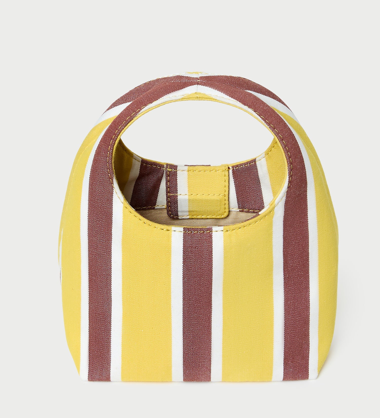 Loeffler Randall - Kenzie Yellow/Brown Stripe Mini Bag