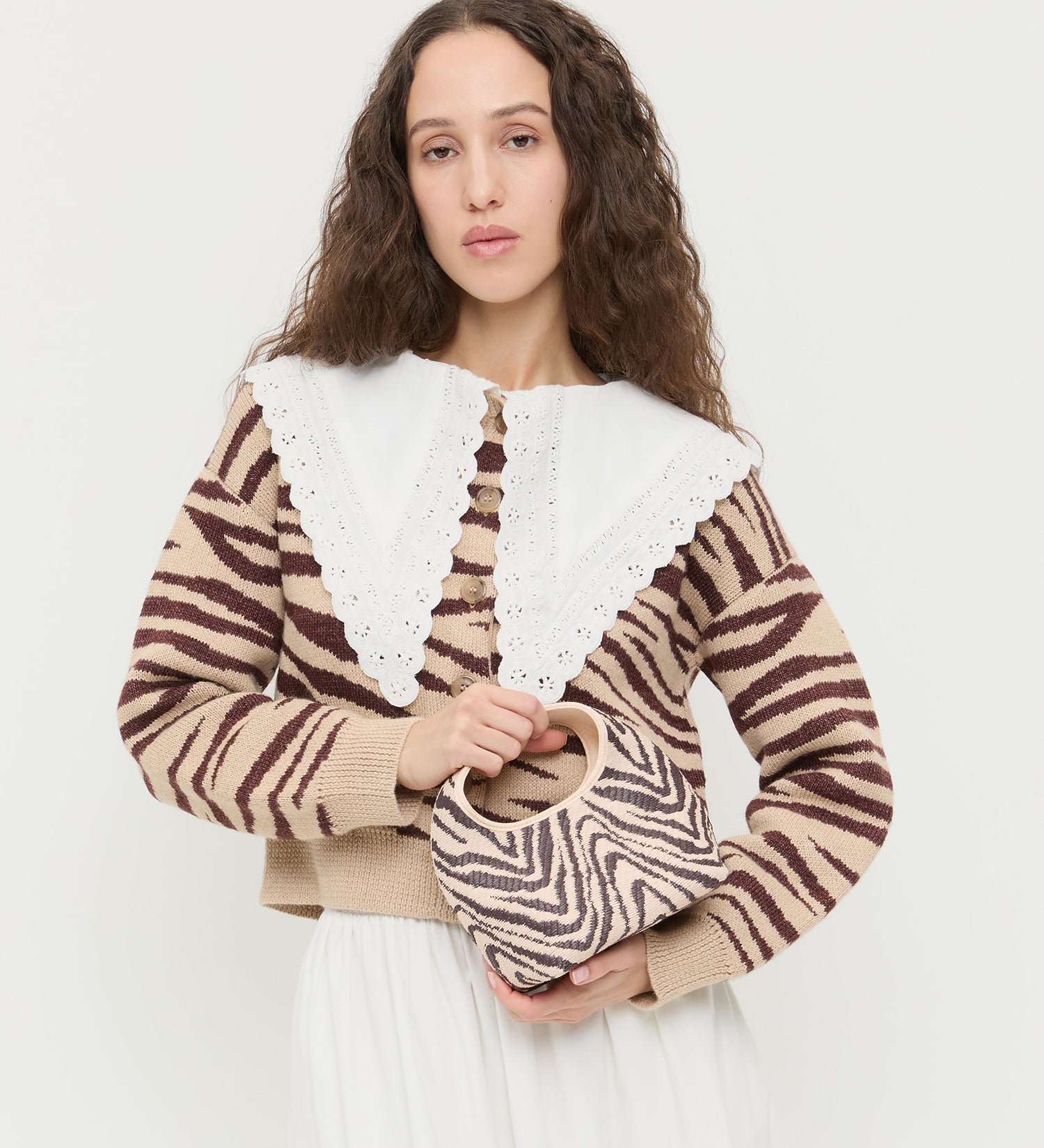 Loeffler Randall - Kenzie Zebra Mini Bag