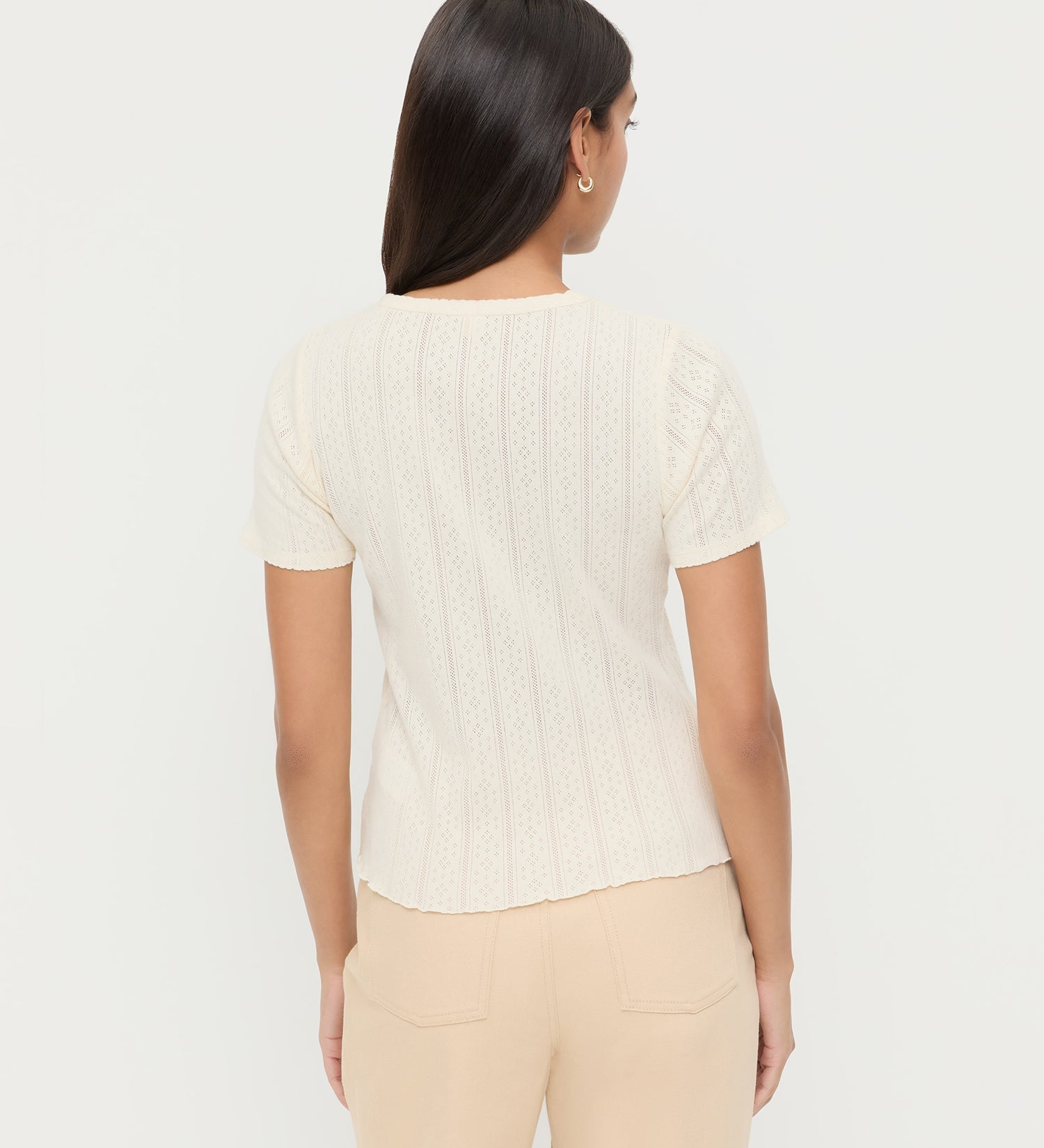Loeffler Randall - Kerri Pointelle Tee