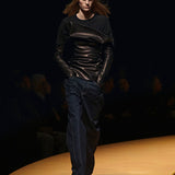 Khaite - Corinne Top in Black Leather