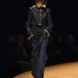 Khaite - Jodie Jacket in Black Leather with Shearling