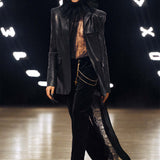 Khaite - Sarmine Jacket in Black Leather