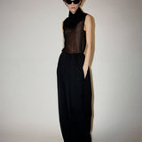 Khaite - Zelda Top in Black