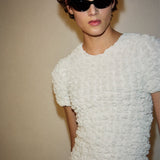Khaite - Polly Top in Chalk