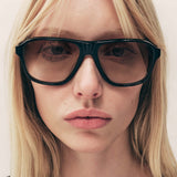 KHAITE x Oliver Peoples 1978RX in Black