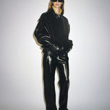 Khaite - Miles Pant in Black Leather