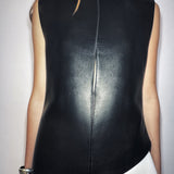 Khaite - Von Top in Black Leather