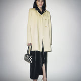 Khaite - Lorel Coat in Natural