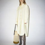 Khaite - Gloria Dress in Pale Yellow
