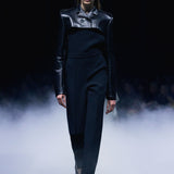 Khaite - Rae Dungaree in Black