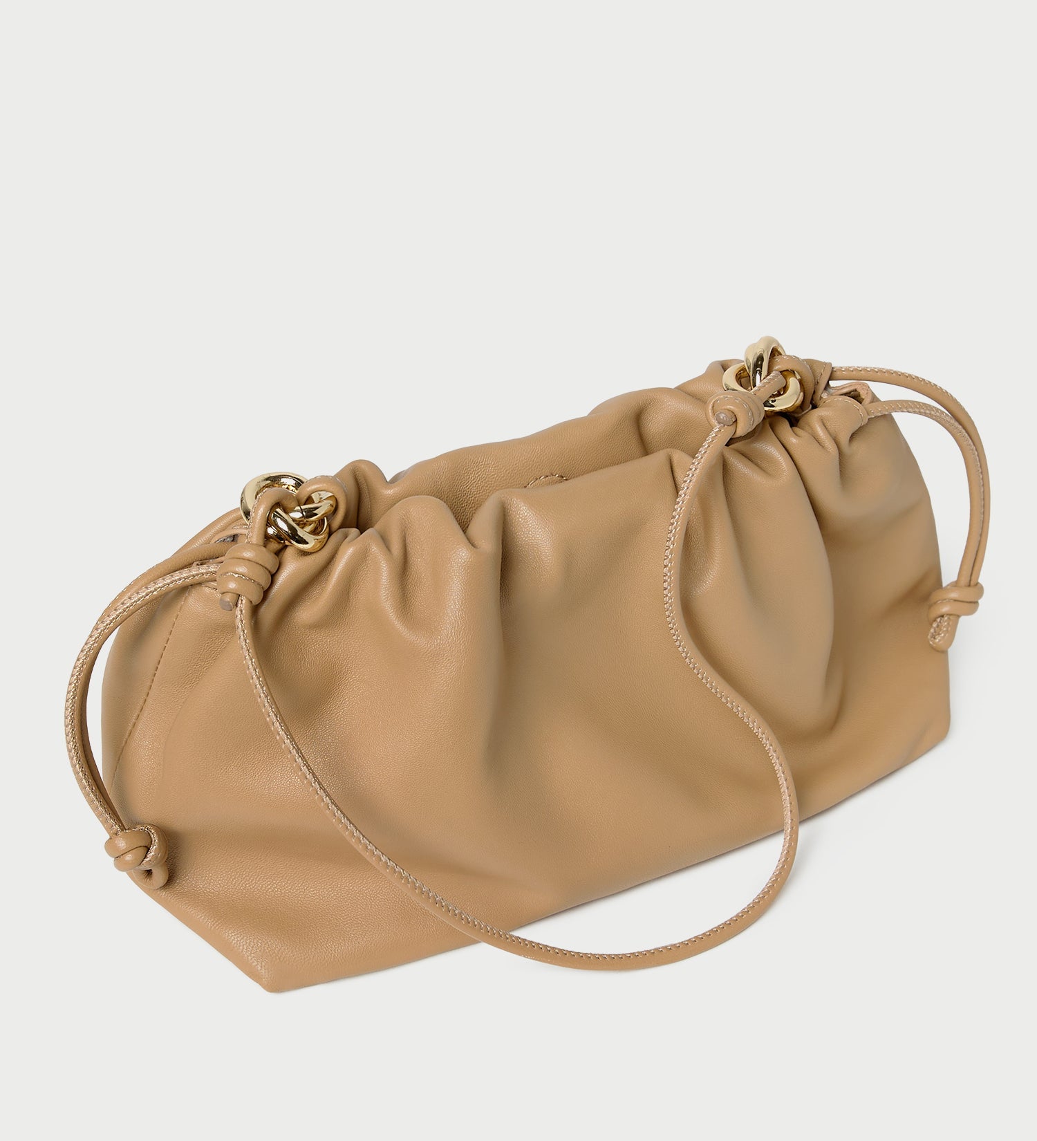 Loeffler Randall - Kiri Khaki Leather Shoulder Bag