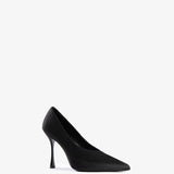 Jude - Kiss Pump Black Satin