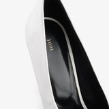 Jude - Kiss Pump White Lamb Leather