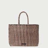 Loeffler Randall - Klara Chocolate/Sand Woven Tote