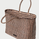 Loeffler Randall - Klara Chocolate/Sand Woven Tote