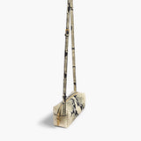 Khaite - Mini Kye Crossbody Bag in Natural Python-Embossed Leather