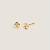 Kinn - Bébé Flower Stud Earrings Diamond