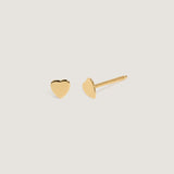 Kinn - Bébé Heart Stud Earrings