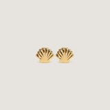 Kinn - Bébé Shell Stud Earrings