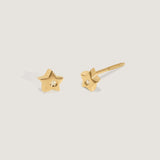 Kinn - Bébé Star Stud Earrings Diamond