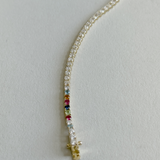 Kinn - Classic Diana Tennis Bracelet Birthstones Yellow Gold