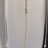 Kinn - Serena Baguette Tennis Link Bracelet Diamond