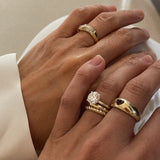 Kinn - Claudine Twist Ring