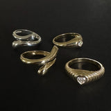 Kinn - Heart Signet Ring Diamond