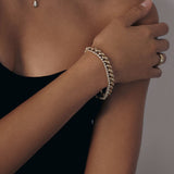 Kinn - Rachel Three Prong Tennis Bracelet Diamond