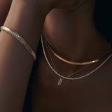 Kinn - Carter Herringbone Chain Necklace