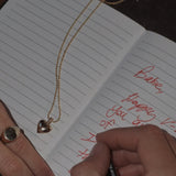 Kinn - Petite Close To My Heart Necklace Gold