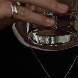 Kinn - Willow Wrap Around Ring Silver