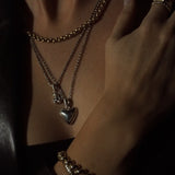 Kinn - Close To My Heart Necklace Silver