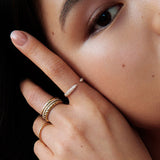 Kinn - Ennis Pavé Cuff Ring Diamond