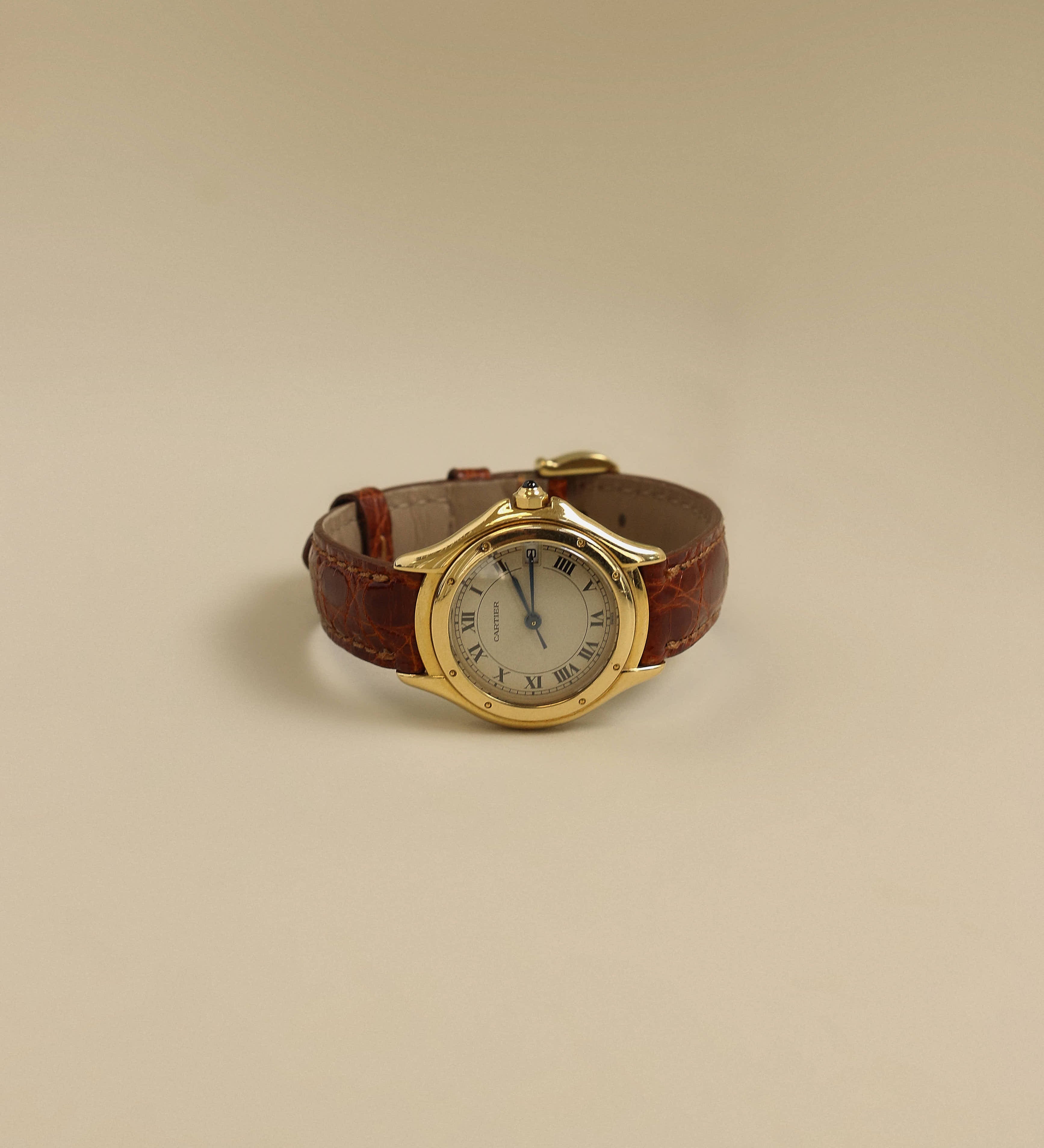 Kinn - VIntage Cartier Leather Watch