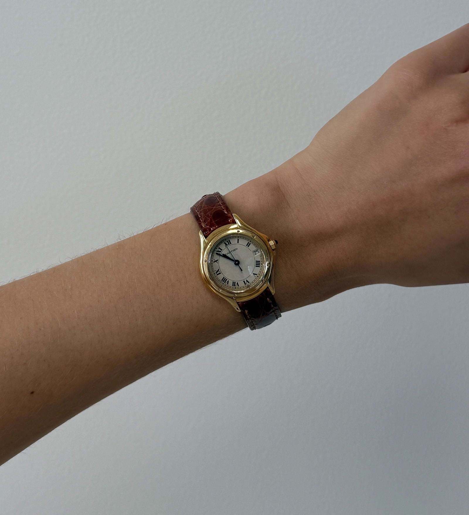 Kinn - VIntage Cartier Leather Watch