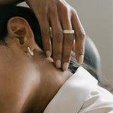 Kinn - Biwa Pearl Hoop Earrings