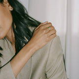 Kinn - Luna Layered Ring Emerald