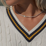 Kinn - Diana Diamond Tennis Necklace White Gold