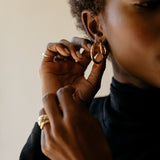 Kinn - Classic Hoop Earrings Medium