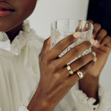 Kinn - Dare To Love Bold Hollow Dome Ring
