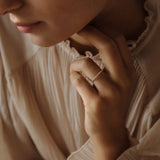 Kinn - Dahlia Pavé Ring 1.2mm Diamond