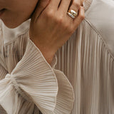 Kinn - Dare To Love Classic Dome Ring Silver