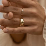 Kinn - Solitaire Marquise Diamond Ring