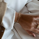 Kinn - Paperclip Link Chain Bracelet