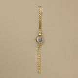 Kinn - Vintage Quartz Burgundy Face Watch
