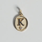 Kinn - Love Letter Diamond Necklace Curb Chain